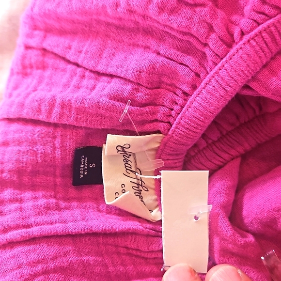 University Thread Purple Off Shoulder top Size S - Picture 9 of 9